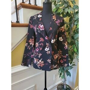 NWT $84 RE: NAMED FLORAL BLAZER / JACKET~SMALL